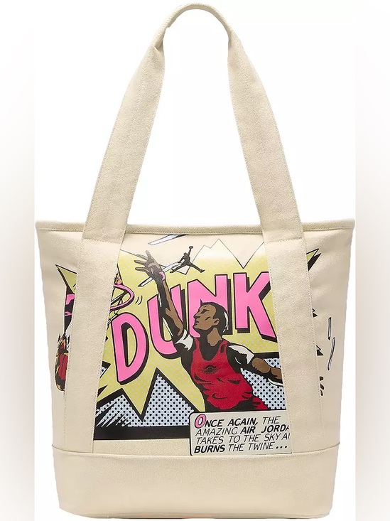 Jordan Handbags - Jordan dunk tote natural canvas
